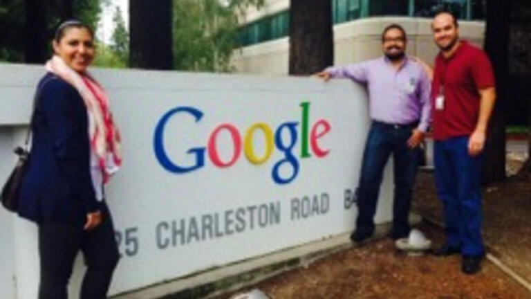 MGEM Students at the Google Campus