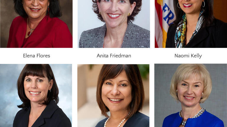 Six USF alumnae in business, education, and law who eft their mark on the list of 145 female business leaders.