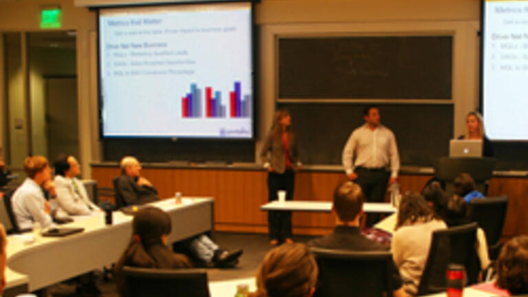 Pentaho Representatives Speak to Students