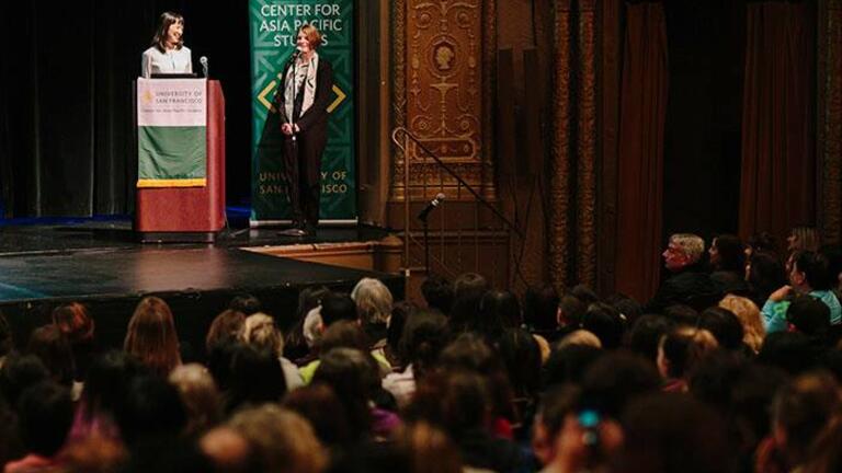 Audience attends presentations at special Lunar New Year event