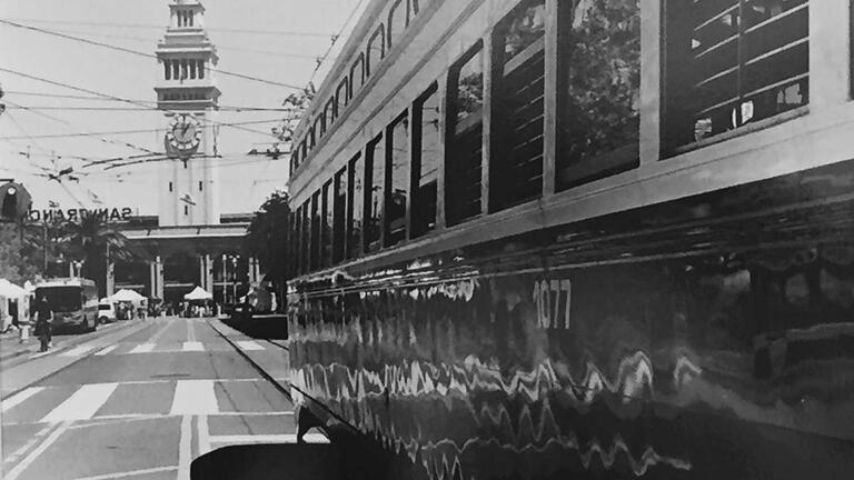 Student Sammy Hopp captures San Francisco’s public transportation system for "Eyes on the City" exhibition