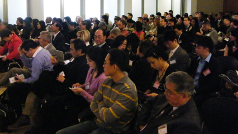 Attendees at University of San Francisco's China Innovation Conference