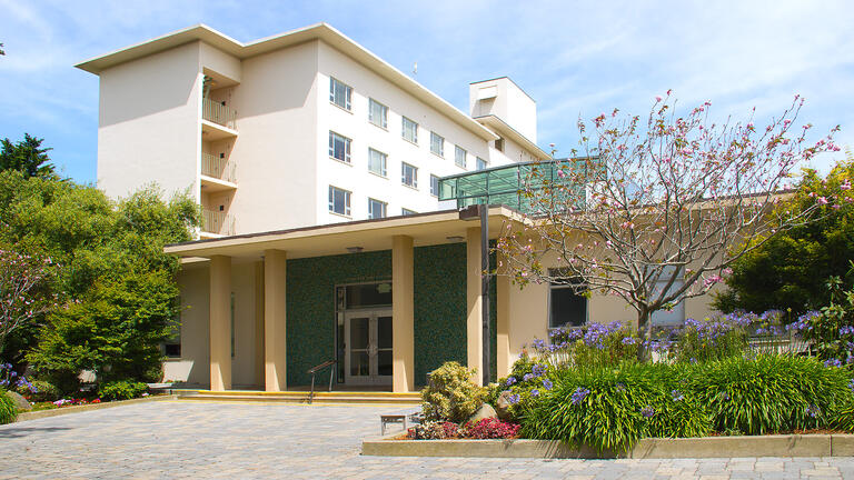 Entrance of Fromm Hall