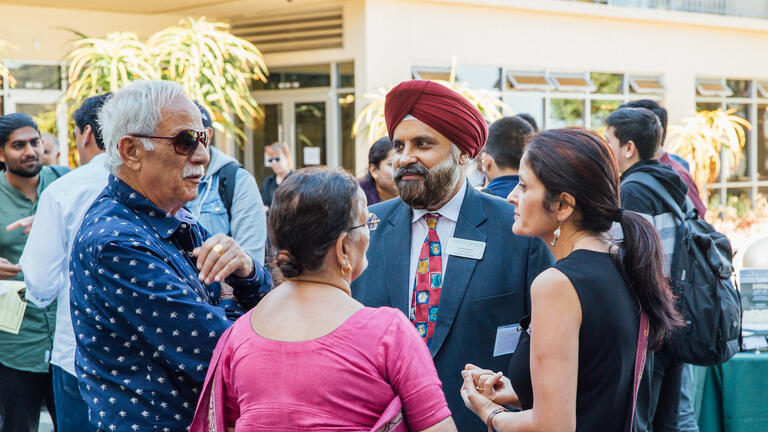 Indian students reception at USF