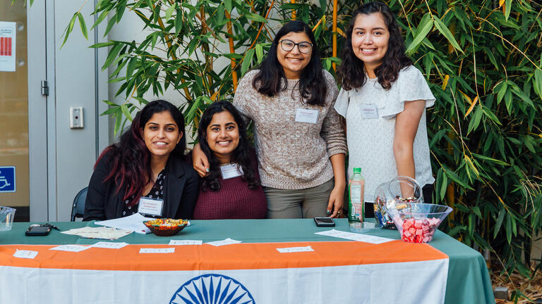 Members of the Indian Student Organization