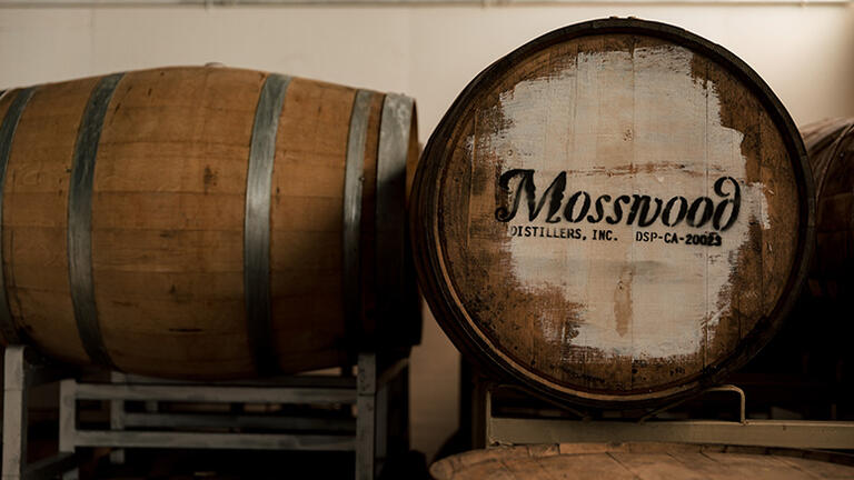 Mosswood barrels