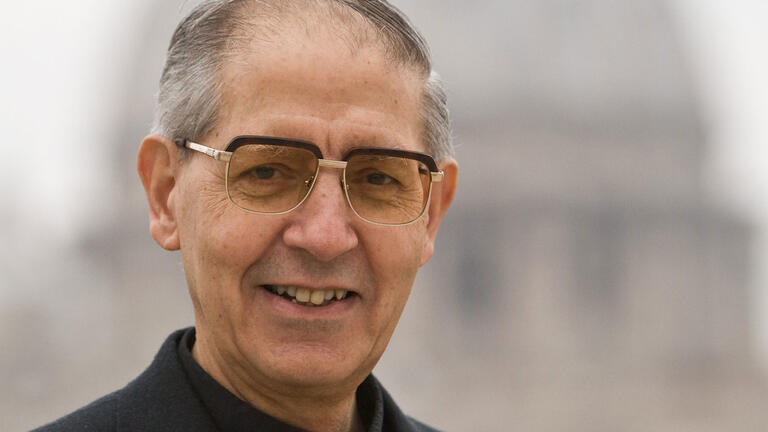 Recently elected Superior General of the Society of Jesus, Adolfo Nicolás, S.J.