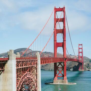 Golden Gate Bridge.