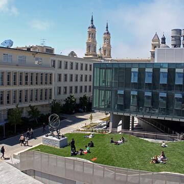 Lo Schiavo Science center and plaza.