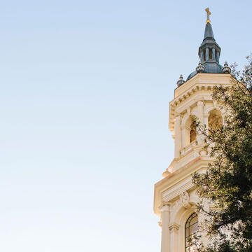 Top of St. Ignatius church