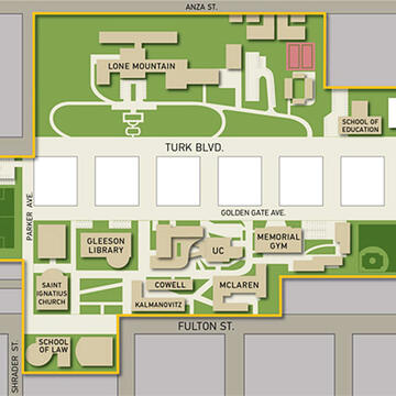 USF Emergency Response Medical Service Map Picture