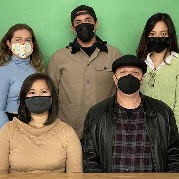 Group of students involved in "No Visa Needed"
