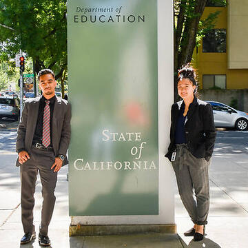 Students at the California Department of Education