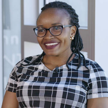 Alumna Fiona Onyango from Nairobi