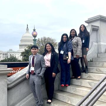 USF SONHP students on Capitol Hill