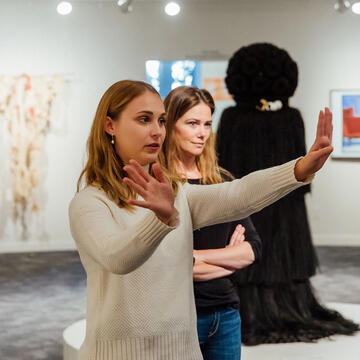 student envisions exhibit at the thacher gallery