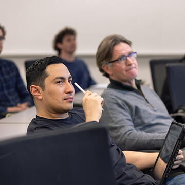 grad students in class
