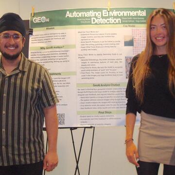 Noga Gottlieb ’24, Paramdeep Sodhi ’25, Hana Gamracy ’24, and George Sphicas ’25