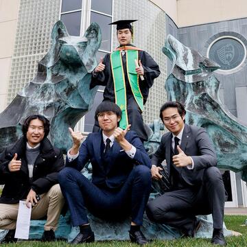 group of graduating students