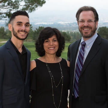 Merak, Debra Melikian, Dr. Jason Sicklick of UC San Diego