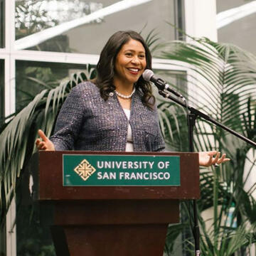 London Breed MPA ’13, 45th mayor of San Francisco.