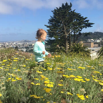 Girl on Lone Mountain