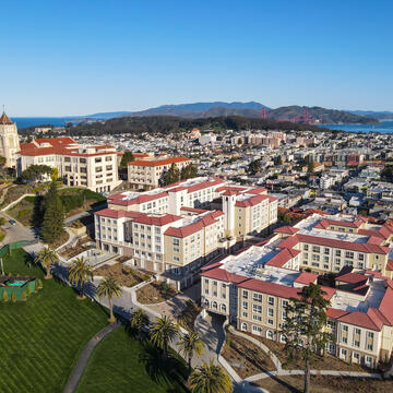 Lone Mountain and East Residence Hall