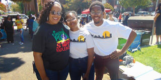 Success Centers volunteers at an event.
