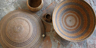 Interwoven baskets