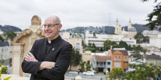 USF President Paul J. Fitzgerald, S.J.