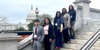 USF SONHP students on Capitol Hill