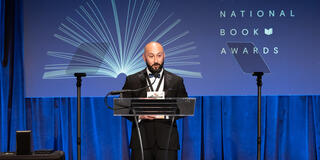Craig Santos Perez MFA ’06 accepts National Book Award