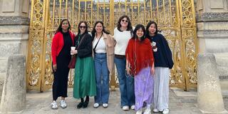 Mellon Scholars at Versailles in Paris