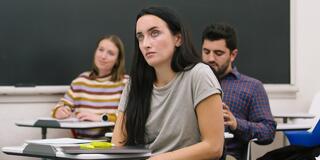 Students in Marriage and Family Therapy Class