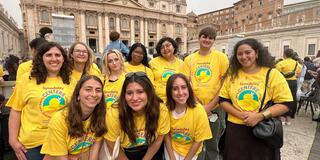 USF students in Rome to experience the Synod on Synodality
