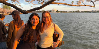Sima Sadaghiani and Jenny Elger