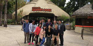 Biotech students at San Diego Zoo Safari Park