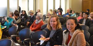 Guests enjoy food and movie screening at Center for Asia Pacific Studies' special Lunar New Year event