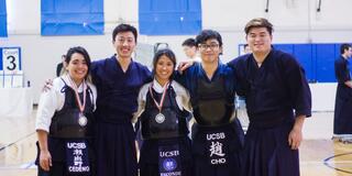 Curtis Lu kendo team