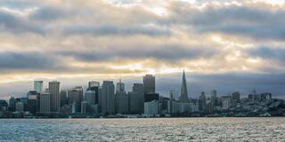 San Francisco skyline seen from Treasure Island