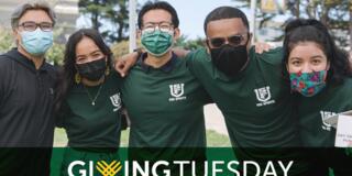 USF staff and students Giving Tuesday
