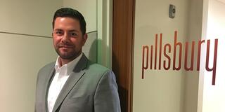 Matthew Lewis ’17 clerking at Pillsbury Winthrop Shaw Pittman LLP.