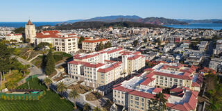 Lone Mountain and East Residence Hall