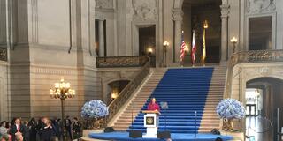 London Breed inauguration