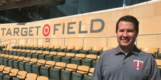 Jase Miller '14, Manager of Ballpark Operations at Target Field, Minnesota