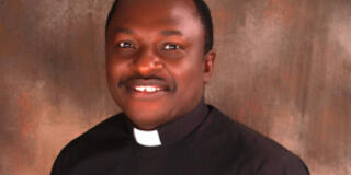 Fr. Uwen Akpan, S.J., award-winning fiction writer, and Oprah Book Club author