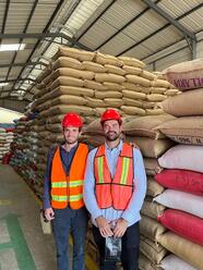 Professor Hobbs and IDEC graduate Bryce Everett in Guatemala