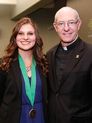 Christa Leigh Green, this year’s University of San Francisco’s (USF) School of Management Valedictorian